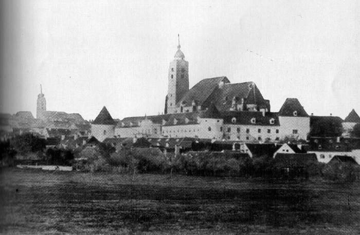 Povijesni pogled na Vlašku ulicu i Kaptol oko 1860. godine